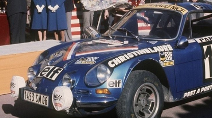 Photo Encadrée Michèle Mouton – Alpine A110 1600 S – Rallye Monte-Carlo – 15x20