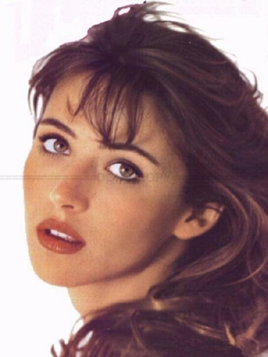 Photo Sophie Marceau au début de sa vie d'adulte daté entre 1984 et 1987 - 15x20
