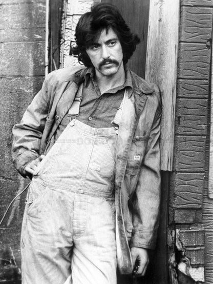 Photo Al Pacino - Frank Serpico - Serpico (1973) - Noir et blanc - 15x20