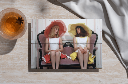 Photo Catherine Deneuve & F. Dorléac – Les Demoiselles de Rochefort 1967 – 15×20