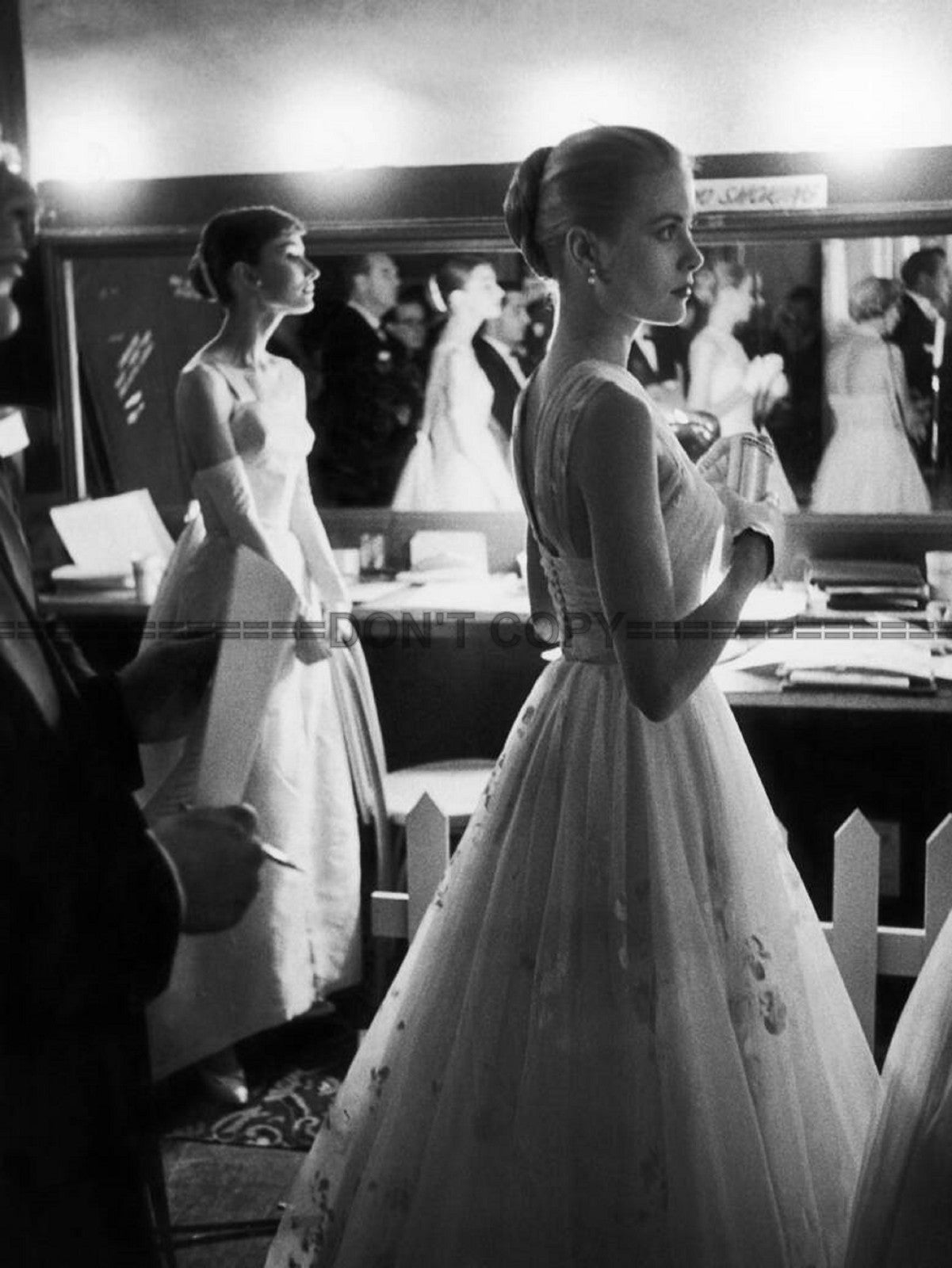 Photo Grace Kelly & Audrey Hepburn