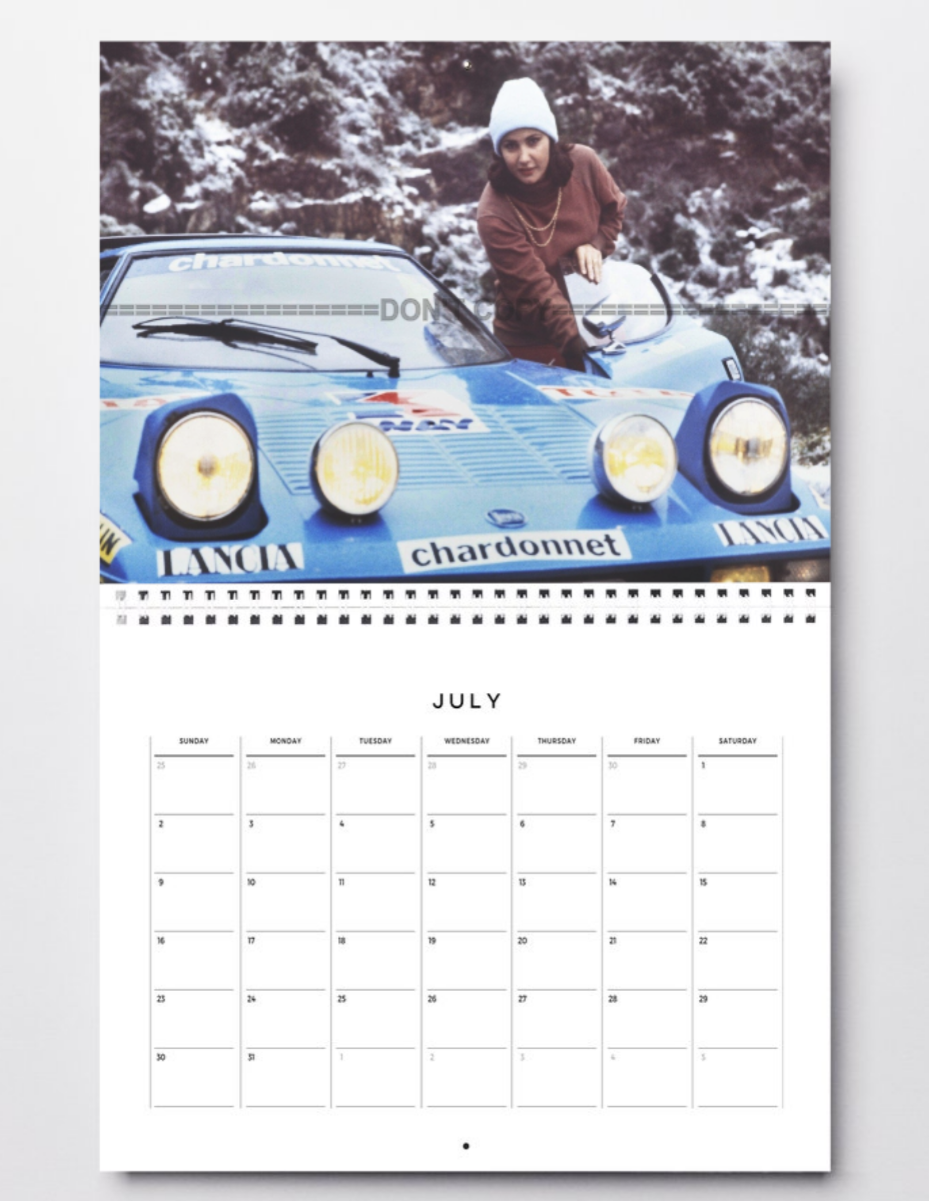 Photo Michèle Mouton – Lancia Stratos HF – Rallye Monte-Carlo Sport 1978 – 15×20