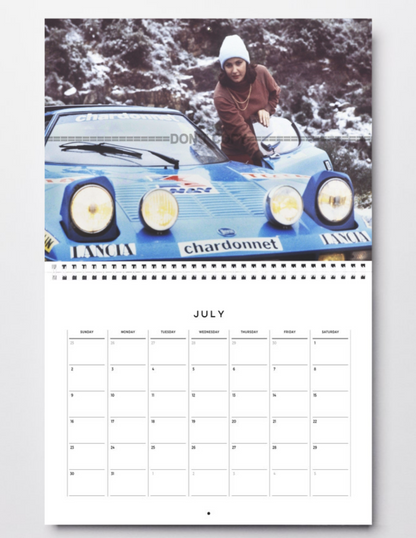Photo Michèle Mouton – Lancia Stratos HF – Rallye Monte-Carlo Sport 1978 – 15×20