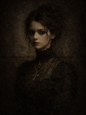 Tirage photo artistique – Portrait féminin style ancien – Impression – 15x20