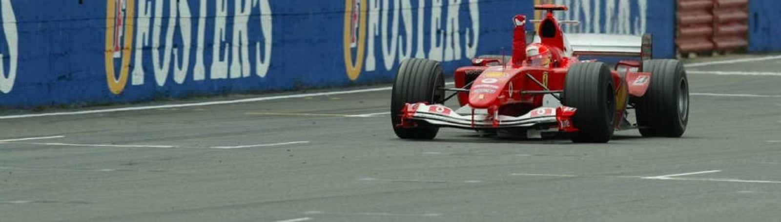 Photo Michael Schumacher – GP Formule 1 - Victoire à Silverstone (2004) – 15x20