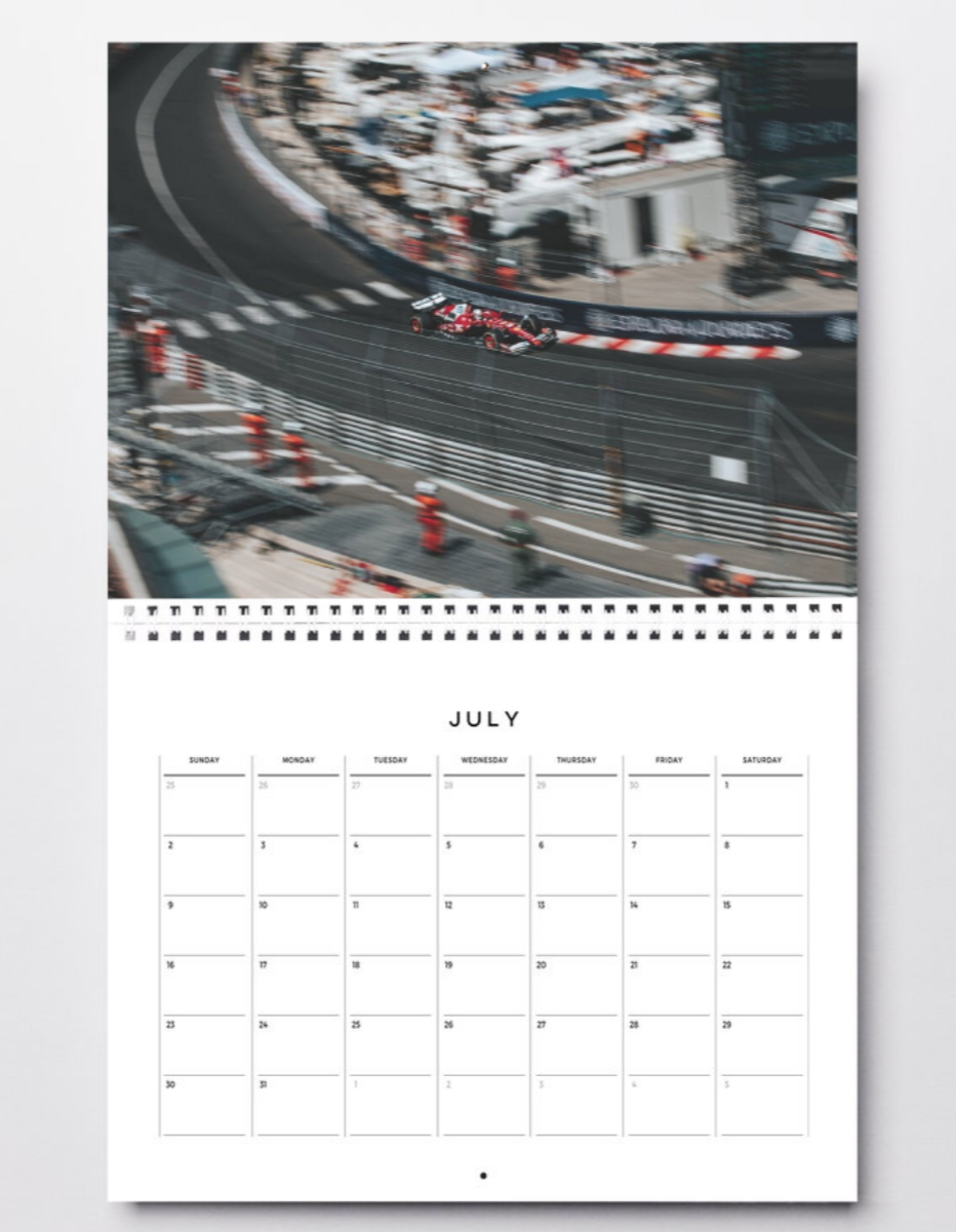 Photo Charles Leclerc – Ferrari F1 – GP de Monaco – Course du dimanche – 15x20