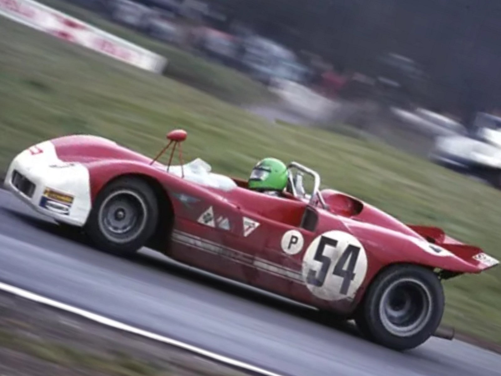 Photo H. Pescarolo – Alfa Romeo T33/3 – BOAC 1000 km Brands Hatch (1971) – 15×20