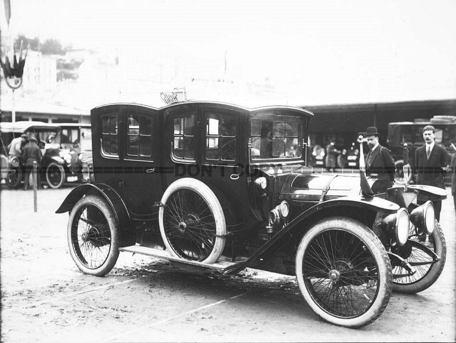 Photo Grégoire 12 HP (Martinet) – Rallye Monte-Carlo (1912) – Ancienne – 15x20