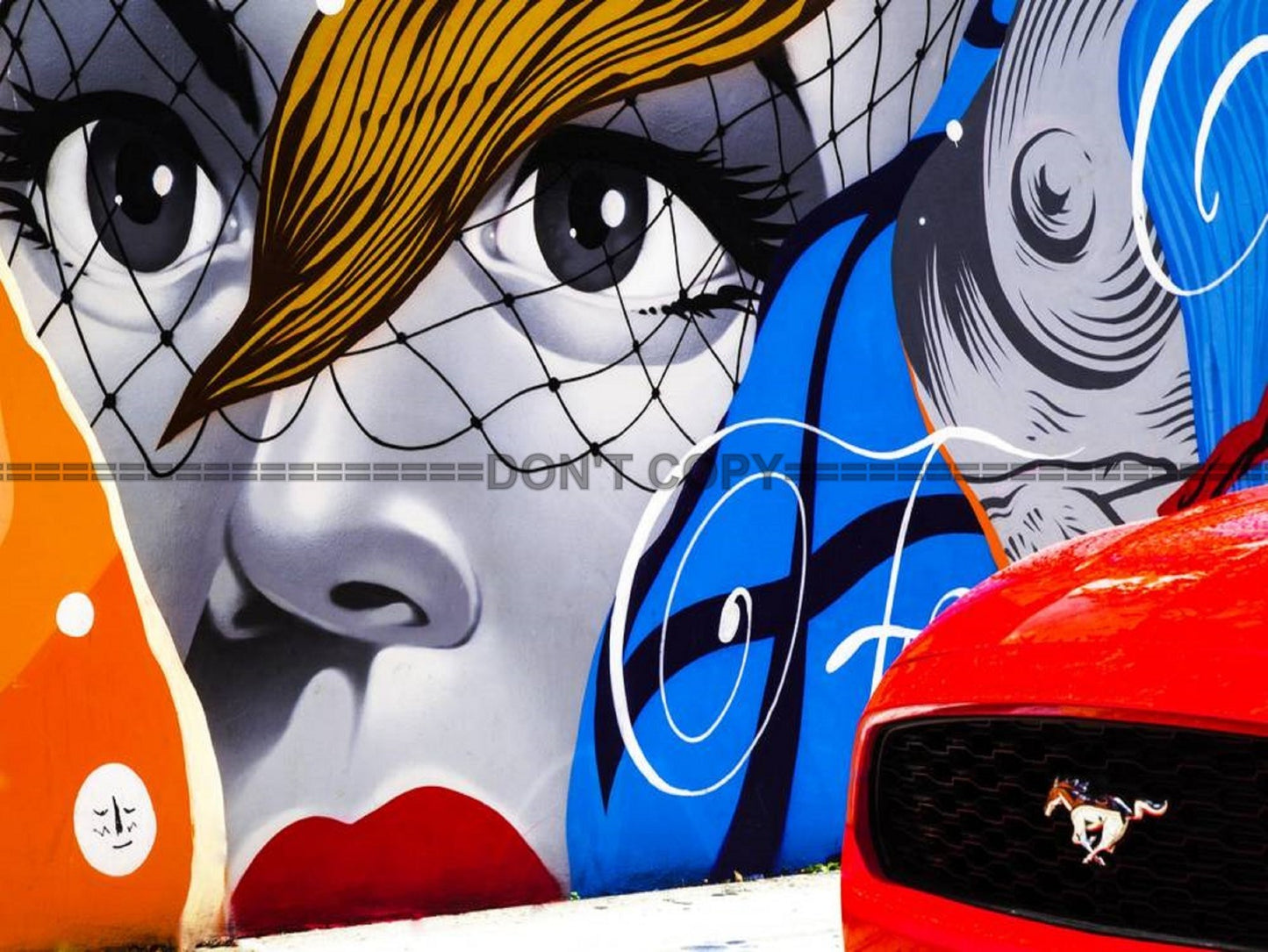 Photo Ford Mustang - Miami Wynwood