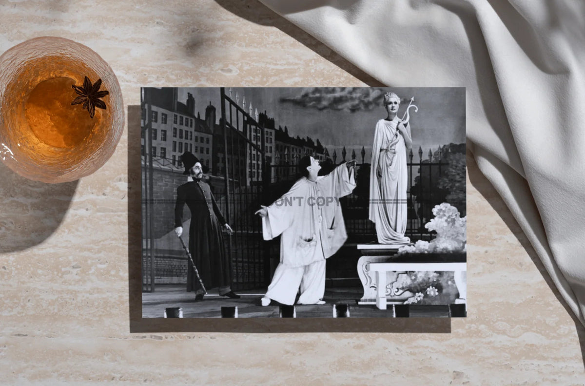 Photo Arletty & J-L Barrault – Les Enfants du Paradis 1945 – Scène Culte – 15x20