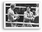 Photo Encadrée Sylvester Stallone & Dolph Lundgren - Rocky IV (1985) - 15×20