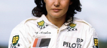 Photo Encadrée Michèle Mouton – Rallye WRC Années 1980 – Portrait Pilote – 15x20