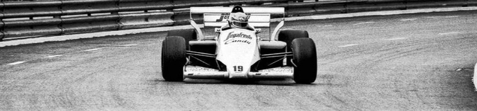 Photo Ayrton Senna – GP de Monaco (1984) – Formule 1 – Virage Massenet – 15×20