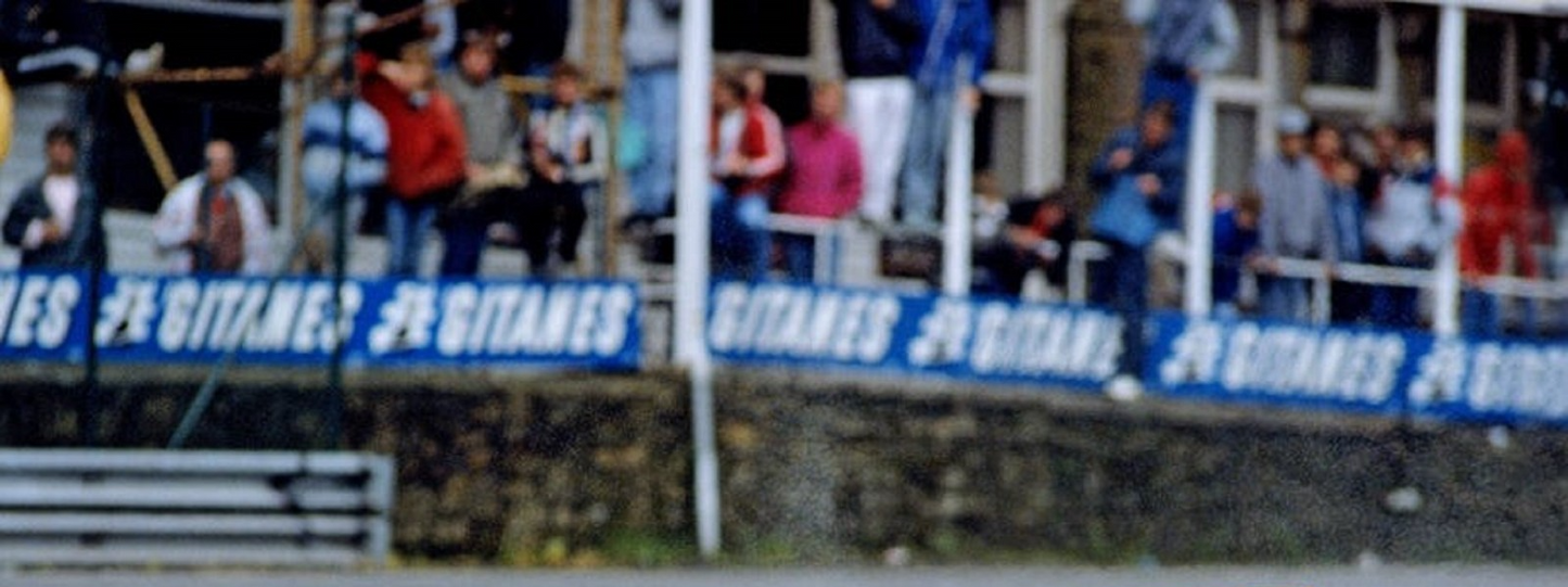 Photo Ayrton Senna - Lotus-Honda – GP de Belgique 1987 Spa-Francorchamps – 15×20