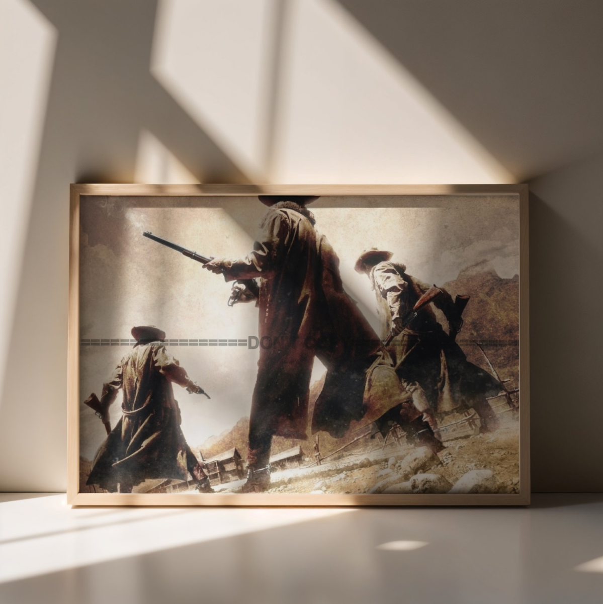 Photo Il était une fois dans l’Ouest 1968 – Western Culte – Scène Cinéma – 15×20