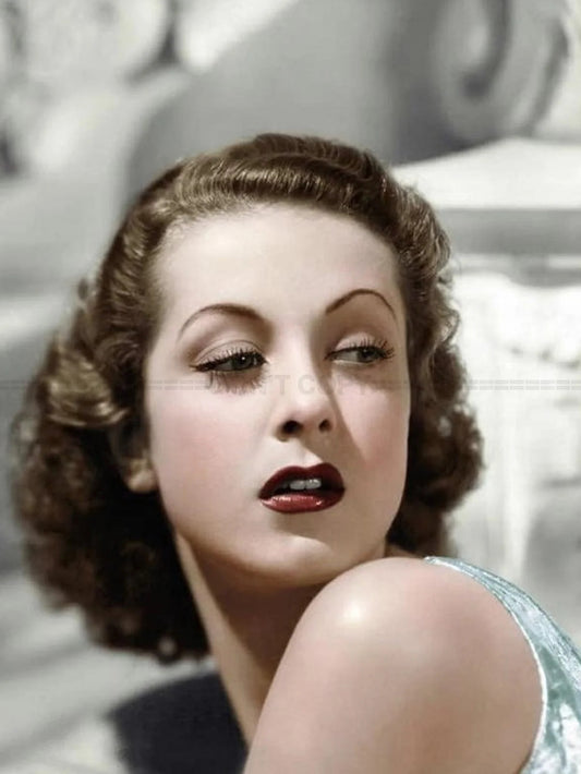Photo Danielle Darrieux - Couleur - 15x20