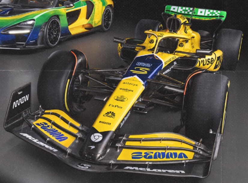 Photo McLaren F1 Hommage à Ayrton Senna – GP de Monaco 2024 – Motorsport – 15×20
