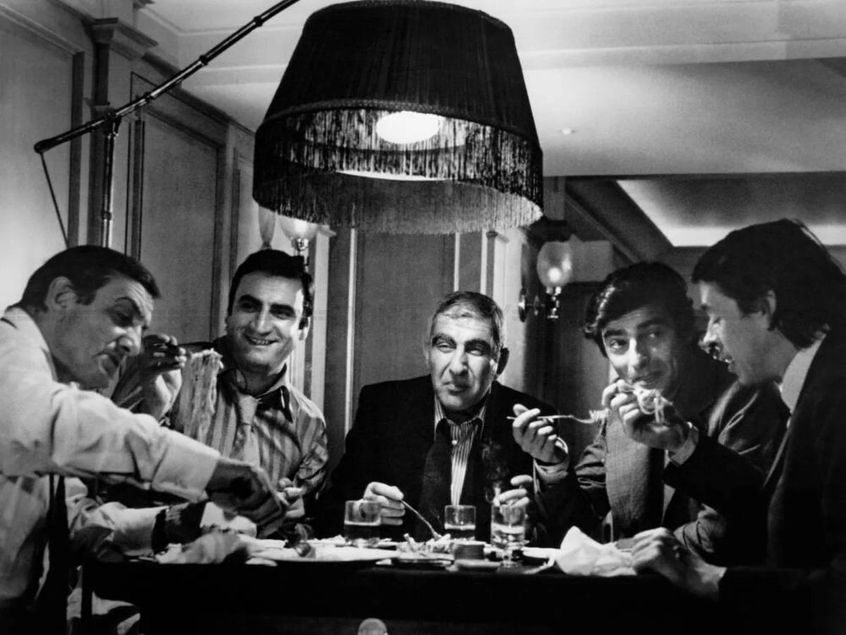 Photo Lino Ventura, Jacques Brel, ...- L'aventure c'est l'aventure, 1972 - 15x20