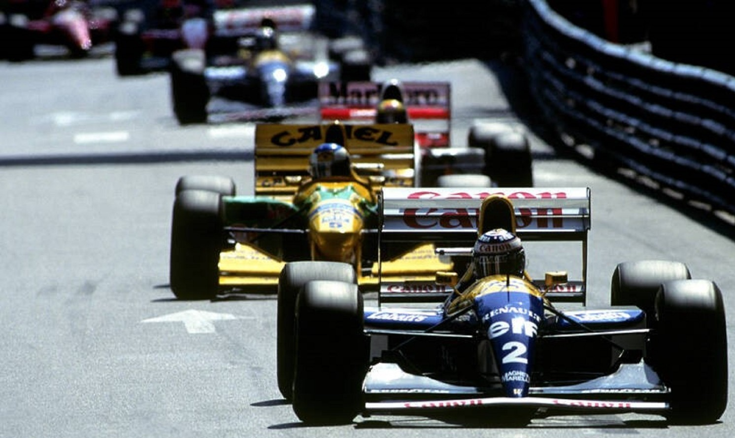 Photo Alain Prost, Michael Schumacher, Ayrton Senna – Trio légendaire F1 – 15×20