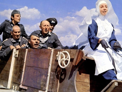 Photo Louis de Funès & Bourvil – La Grande Vadrouille 1966 – Scène Culte – 15×20
