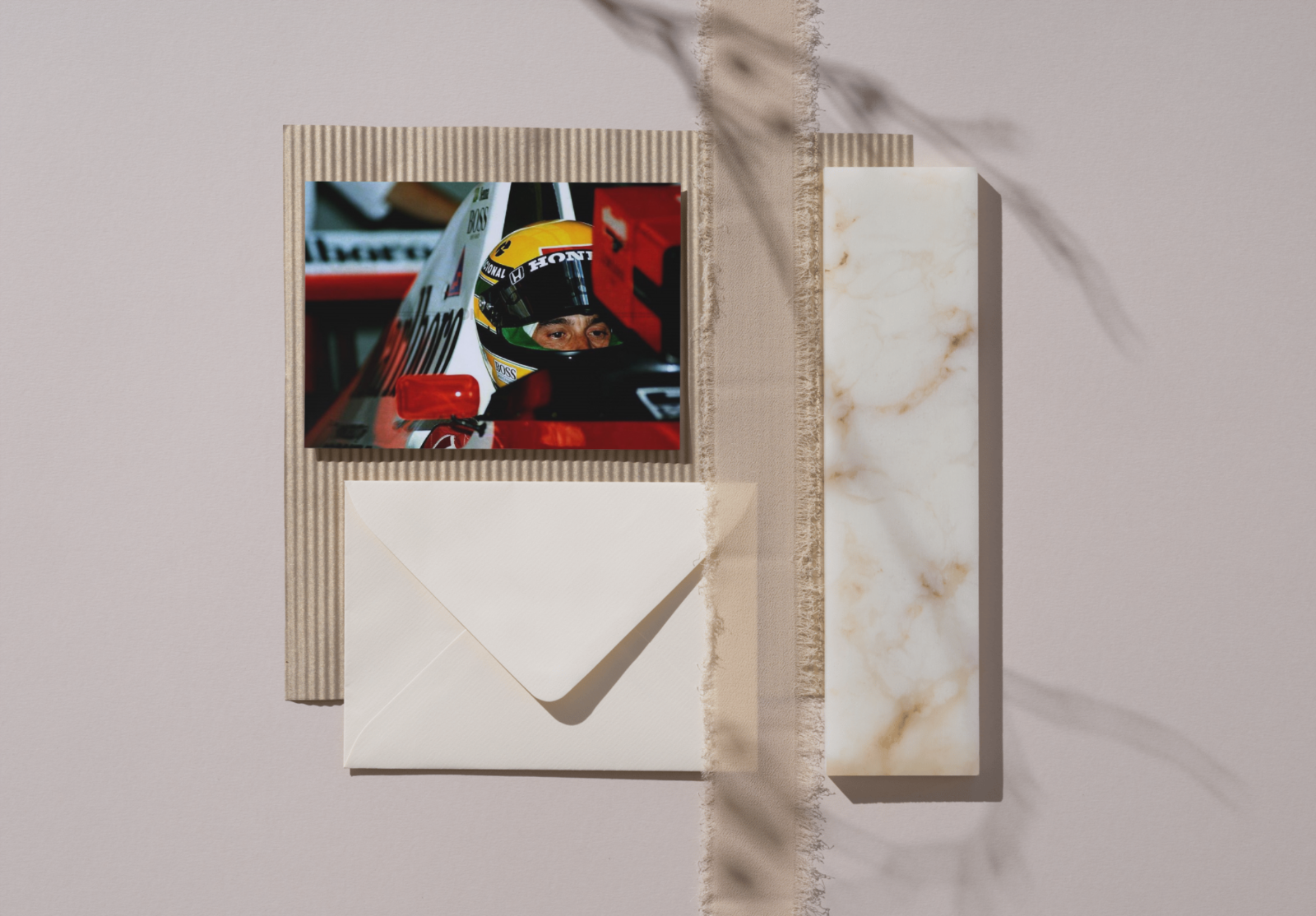 Photo Ayrton Senna lors des qualifications de Formule 1 - McLaren Honda – 15×20