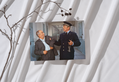 Photo Louis de Funès – Fantômas (1964) – Inspecteur Juve – Scène Cinéma – 15×20