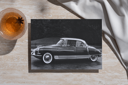 Photo Citroën DS 19 – Coupé Le Paris Chapron (1959) – Design Français – 15×20