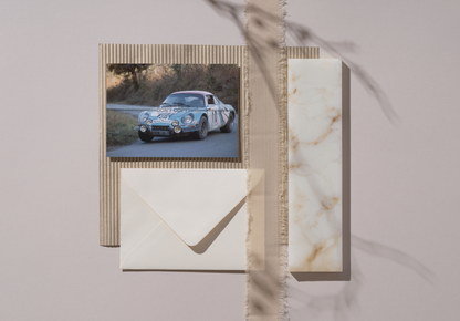 Photo Jean-Pierre Nicolas – Alpine A110 1800 – Tour de Corse Rallye 1974 – 15×20