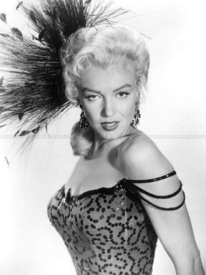 Photo Marilyn Monroe - River of No Return (1954) - Noir et blanc - 15x20