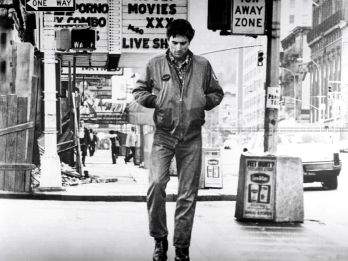 Photo Robert De Niro - Taxi Driver (1976) Scorsese - Noir et blanc - 15×20