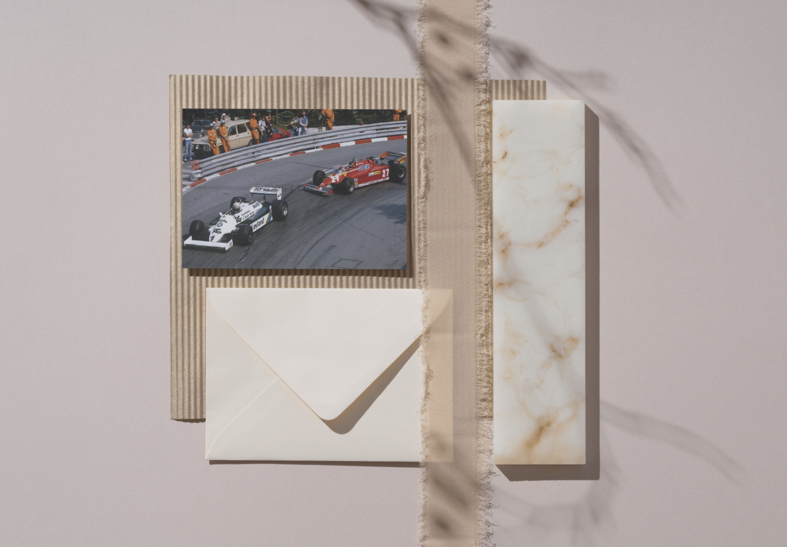 Photo Gilles Villeneuve – GP de Monaco (1981) – Victoire F1 Ferrari n°27 – 15×20