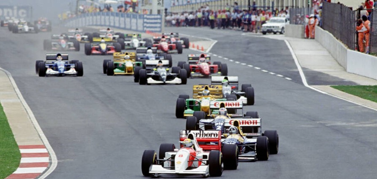 Photo Grand Prix d’Afrique du Sud Formule 1 (1993) – Circuit de Kyalami – 15×20