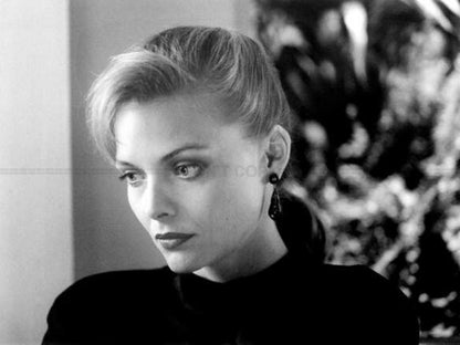 Photo Michelle Pfeiffer - Tequila Sunrise (1988) - Noir et blanc - 15x20
