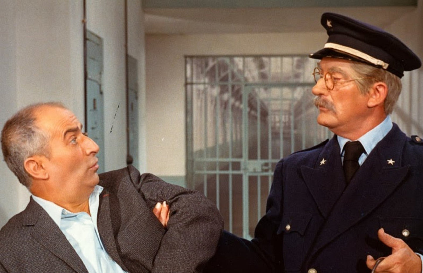 Photo Louis de Funès – Fantômas (1964) – Inspecteur Juve – Scène Cinéma – 15×20