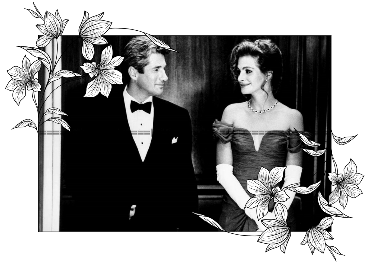 Photo Julia Roberts, R. Gere – Pretty Woman (1990) – Scène Culte Romance – 15×20