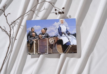 Photo Louis de Funès & Bourvil – La Grande Vadrouille 1966 – Scène Culte – 15×20
