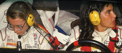 Photo Encadrée Michèle Mouton & Fabrizia Pons – Audi Lombard RAC Rally – 15x20