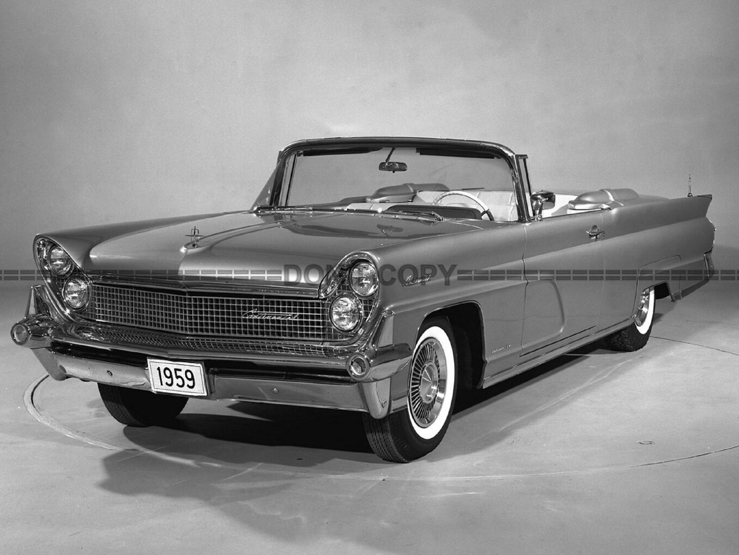 Photo Calendre Lincoln 1959