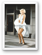 Photo Encadrée Marilyn Monroe - Sept Ans de Réflexion 1955 - Cadre Bois - 15x20