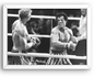 Photo Encadrée Sylvester Stallone & Dolph Lundgren - Rocky IV (1985) - 15×20