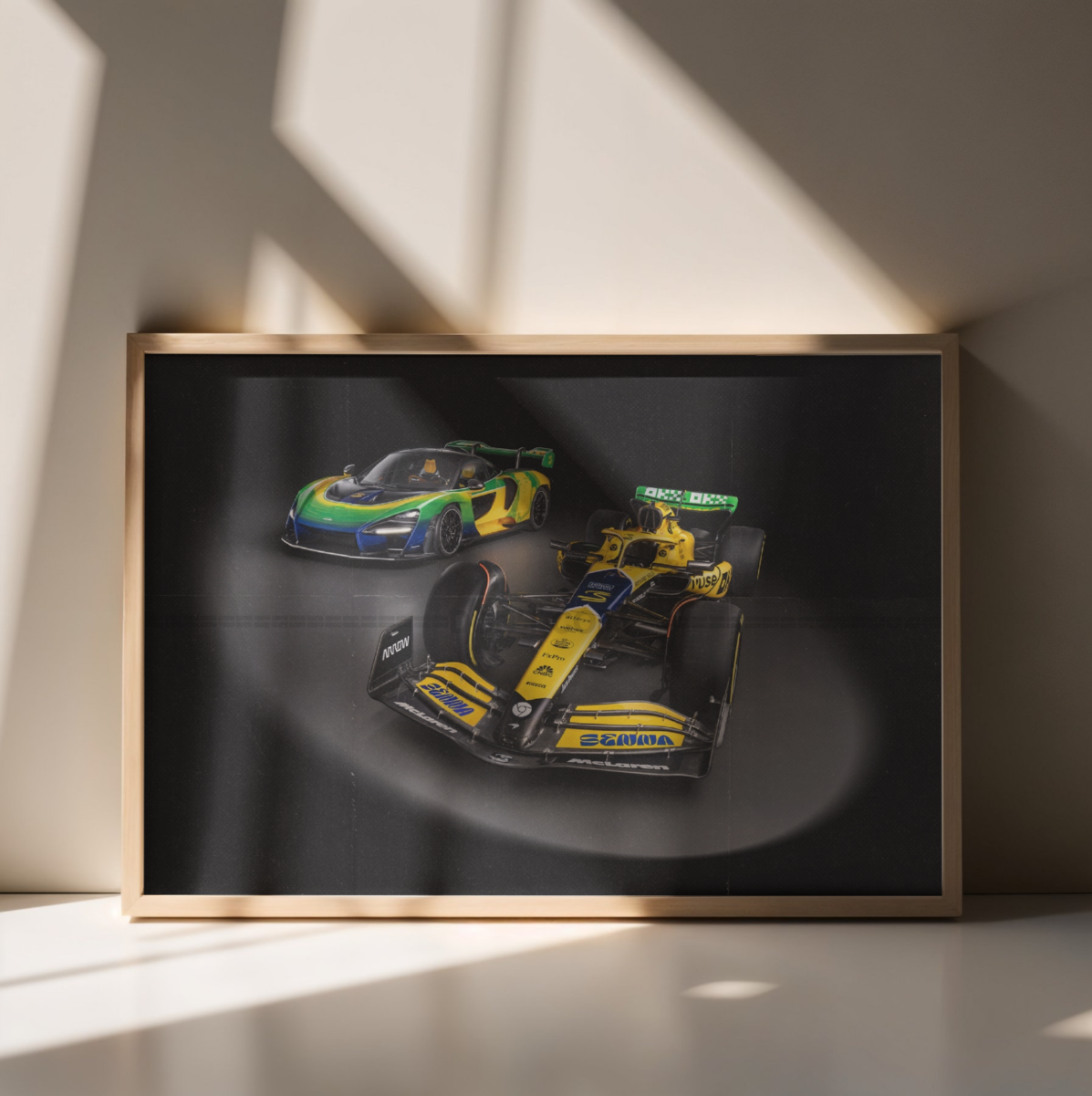 Photo McLaren F1 Hommage à Ayrton Senna – GP de Monaco 2024 – Motorsport – 15×20