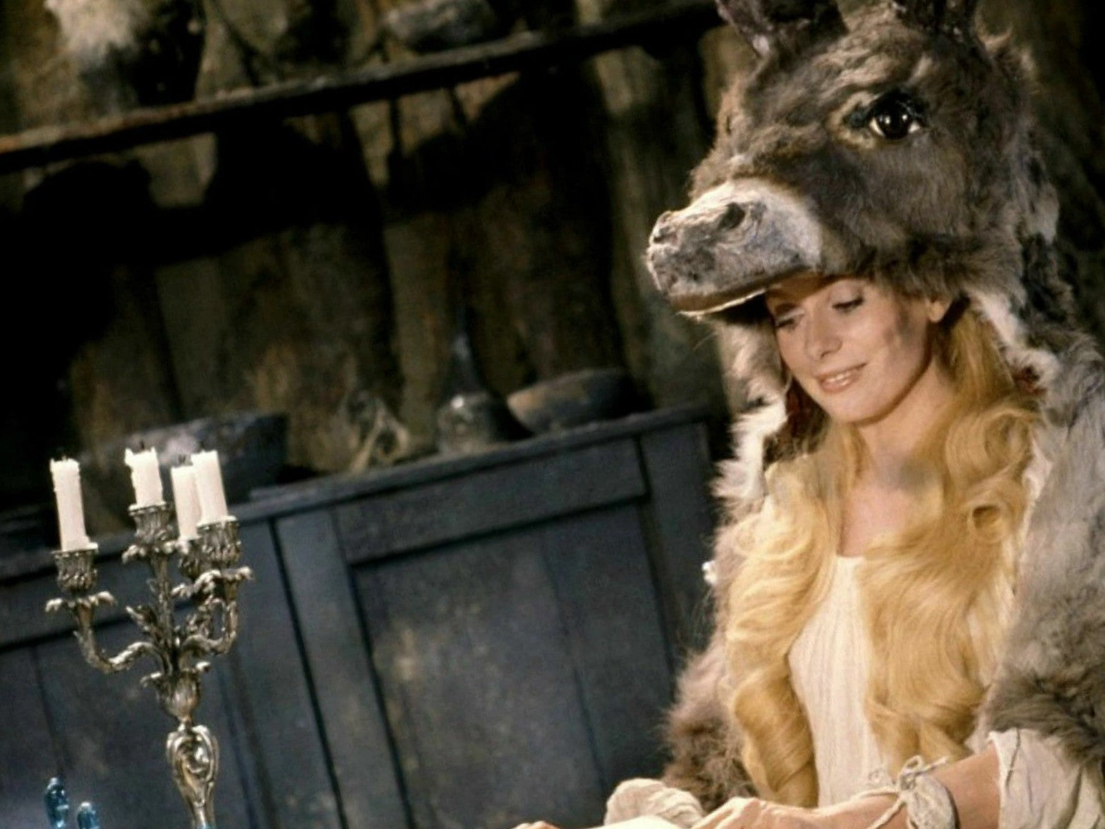 Photo Catherine Deneuve – Peau d’Âne (1970) – Conte Cinéma Fantaisie – 15×20