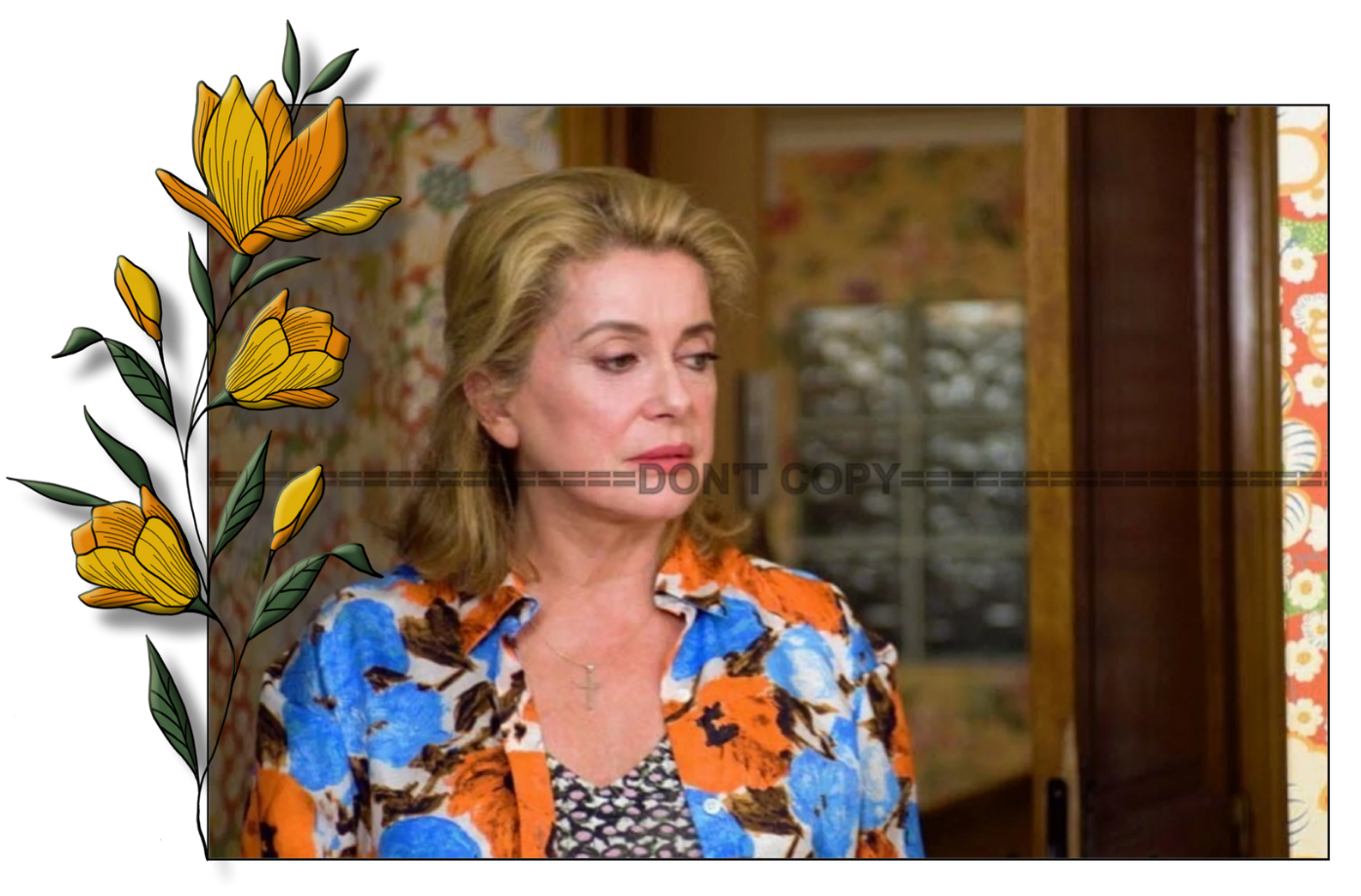 Photo Catherine Deneuve – La Fille du RER (2009) – Portrait Cinéma Drame – 15×20