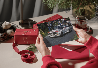 Photo Michèle Mouton – Audi Quattro A2 – Tour de Corse Rallye 1983 – 15×20