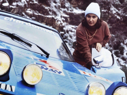 Photo Encadrée Michèle Mouton – Lancia Stratos HF – Rallye Monte-Carlo – 15×20