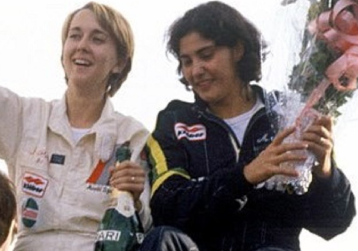 Photo Michèle Mouton & Fabrizia Pons – Audi Quattro Rallye San Remo 1981 - 15x20