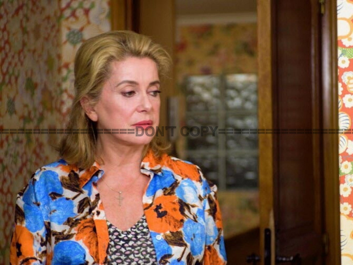 Photo Catherine Deneuve – La Fille du RER (2009) – Portrait Cinéma Drame – 15×20