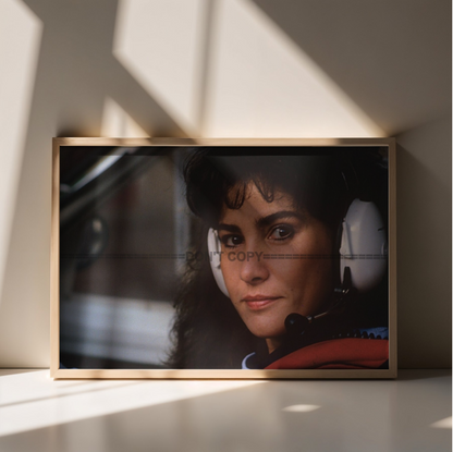 Photo Michèle Mouton – Rallye WRC – Portrait de Légende – Années 1980 – 15x20