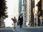 Photo Jean Reno et Natalie Portman à New York - Léon (1994) - Couleur - 15×20