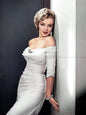 Photo Marilyn Monroe en robe fourreau pour le magazine Life en 1952 - 15x20
